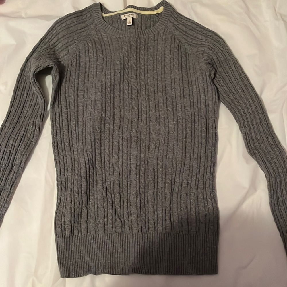 Gray sonoma sweater